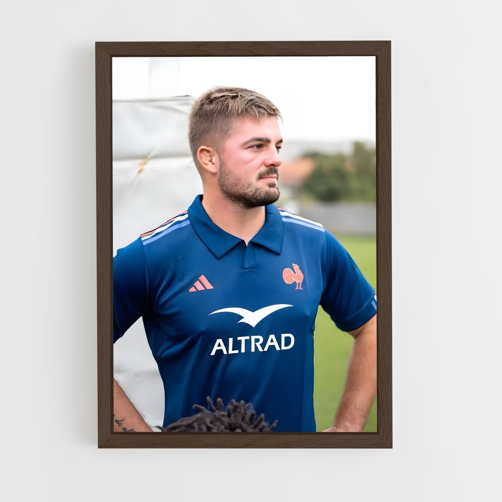 Poster Gregory alldritt soignée – affiche Rugby (vue 5)